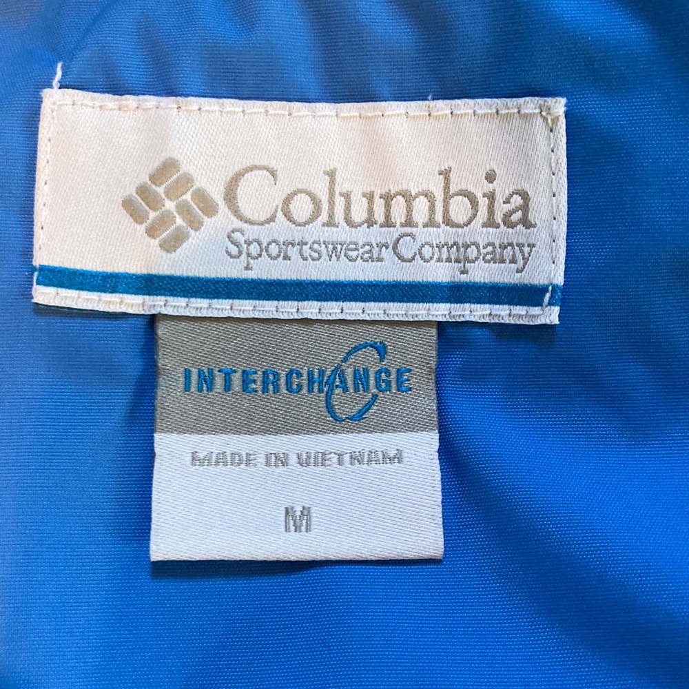 Columbia Women’s Interchange Windbreaker and Fleece Size Medium - Picture 3 of 11